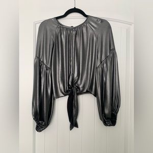 Gianni Bini women's top. Size small and only worn once. Great for new years!